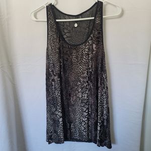 BKE Boutique Snake Print Tank